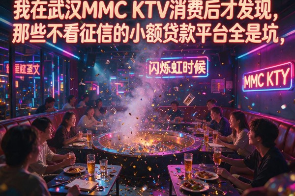 我在武汉MMC KTV消费后才发现，那些不看征信的小额贷款平台全是坑