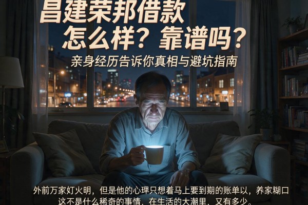 昌建荣邦借款怎么样？靠谱吗？亲身经历告诉你真相与避坑指南