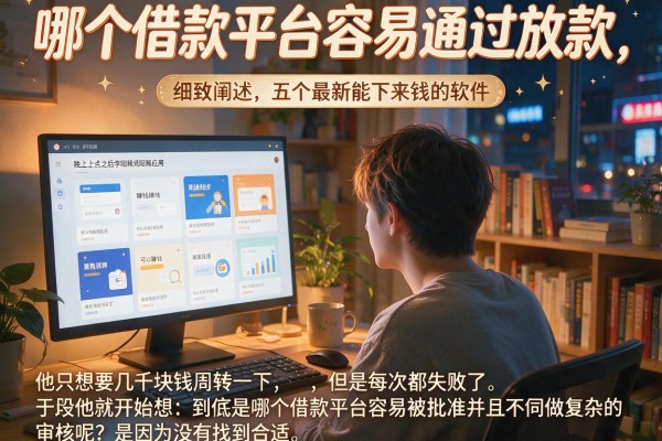 哪个借款平台容易通过放款，细致阐述五个最新能下来钱的软件