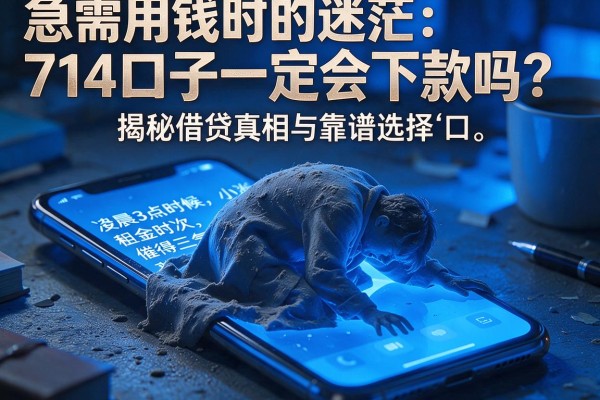 急需用钱时的迷茫：714口子一定会下款吗？揭秘借贷真相与靠谱选择