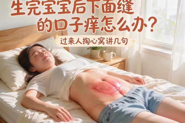 生完宝宝后下面缝的口子痒怎么办？过来人掏心窝讲几句