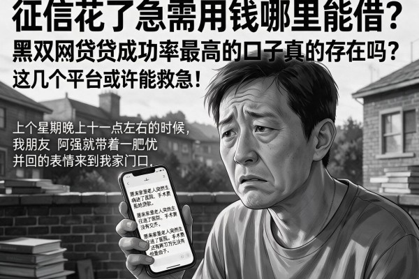 征信花了急需用钱哪里能借？黑白双黑网贷成功率最高的口子真的存在吗？这几个平台或许能救急！