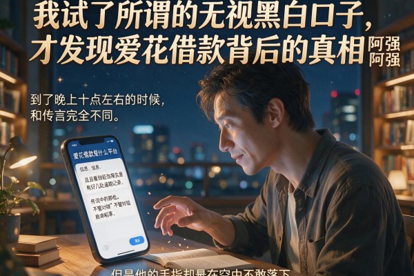 我试了所谓的无视黑白口子，才发现爱花借款背后的真相和传言完全不同