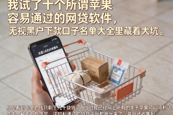 我试了十个所谓苹果容易通过的网贷软件，发现无视黑户下款口子名单大全里藏着大坑