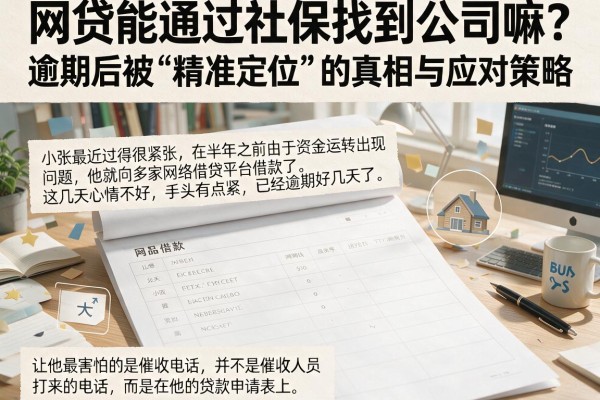 网贷能通过社保找到公司嘛？逾期后被“精准定位”的真相与应对策略
