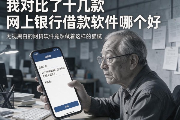 我对比了十几款网上银行借款软件哪个好，发现无视黑白的网贷软件竟然藏着这样的猫腻