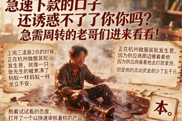 急速下款的口子还诱惑不了你吗？急需周转的老哥们进来看看！