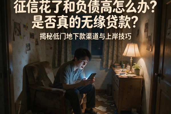 征信花了和负债高怎么办？是否真的无缘贷款？揭秘低门槛下款渠道与上岸技巧
