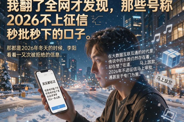 我翻了全网才发现，那些号称2026不上征信秒批秒下的口子，其实都在这