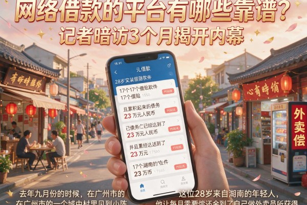 网络借款的平台有哪些靠谱？记者暗访3个月揭开内幕