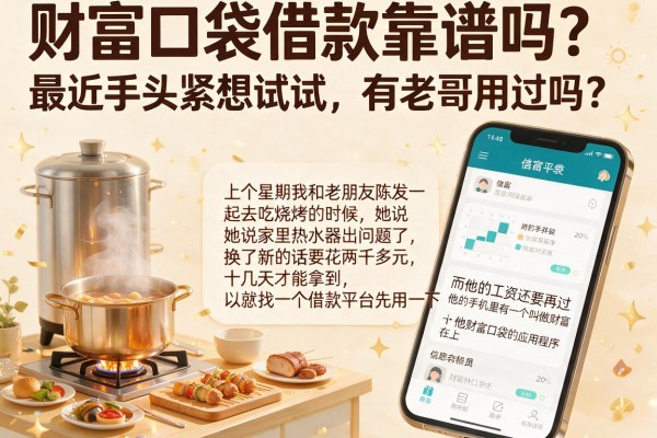 财富口袋借款靠谱吗？最近手头紧想试试，有老哥用过吗？