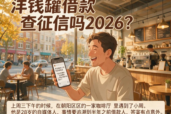 洋钱罐借款查征信吗2026？我采访了十几个借款人，答案有点意外