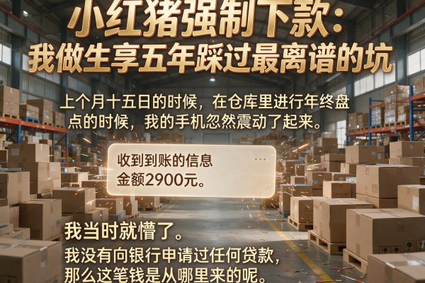 小红猪强制下款：我做生意五年踩过最离谱的坑