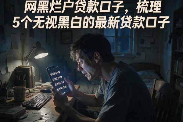 网黑烂户贷款口子，梳理5个无视黑白的最新贷款口子