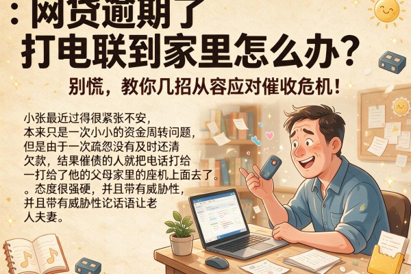 网贷逾期了打电联到家里怎么办？别慌，教你几招从容应对催收危机！