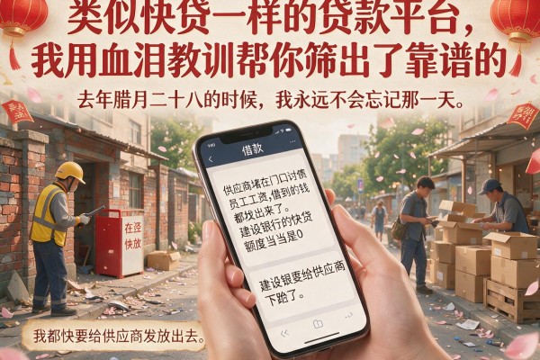 类似快贷一样的贷款平台，我用血泪教训帮你筛出了靠谱的