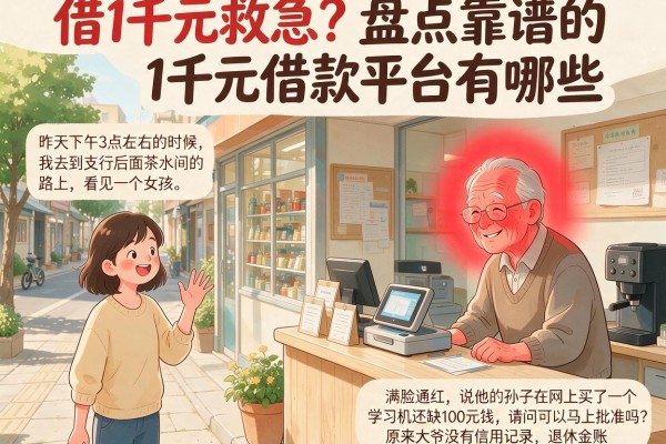 借1千元救急？盘点靠谱的1千元借款平台有哪些