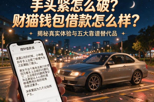 手头紧怎么破？财猫钱包借款怎么样？揭秘真实体验与五大靠谱替代品