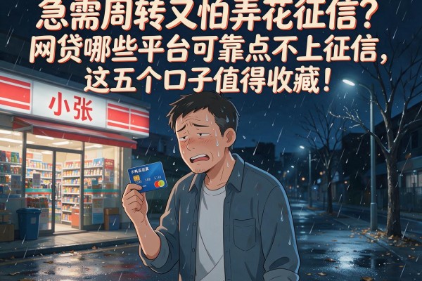 急需周转又怕弄花征信？网贷哪些平台可靠点不上征信，这五个口子值得收藏！