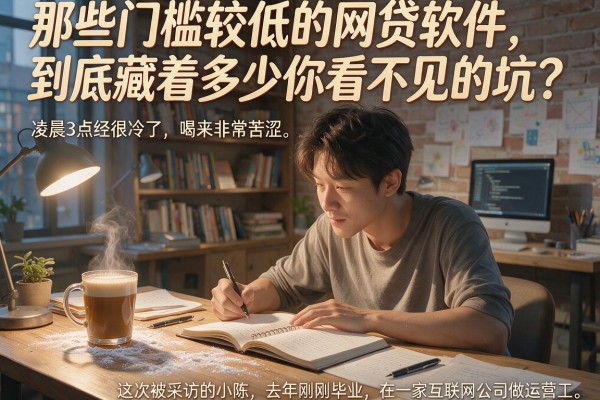 那些门槛较低的网贷软件，到底藏着多少你看不见的坑？