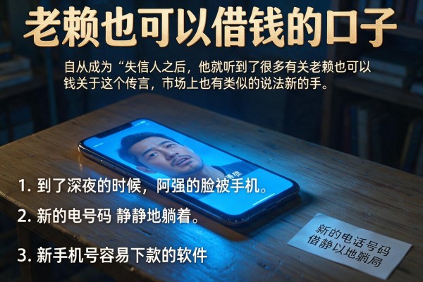 老赖也可以借钱的口子，罗列五个新手机号容易下款的软件