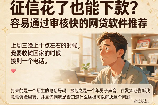 征信花了也能下款？容易通过审核快的网贷软件推荐