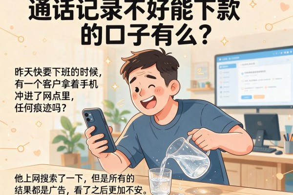 通话记录不好能下款的口子有么？内部人告诉你真实情况