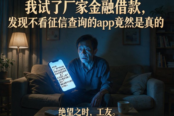 我试了厂家金融借款，发现不看征信查询的app竟然是真的