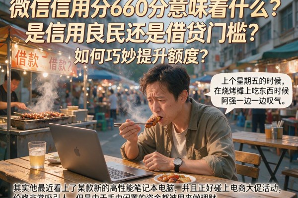 微信信用分660分意味着什么？是信用良民还是借贷门槛？如何巧妙提升额度？