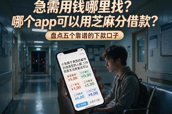 急需用钱哪里找？哪个app可以用芝麻分借款？盘点五个靠谱的下款口子