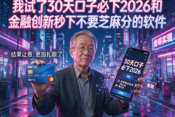 我试了30天口子必下2026和金融创新秒下不要芝麻分的软件，结果让人意外