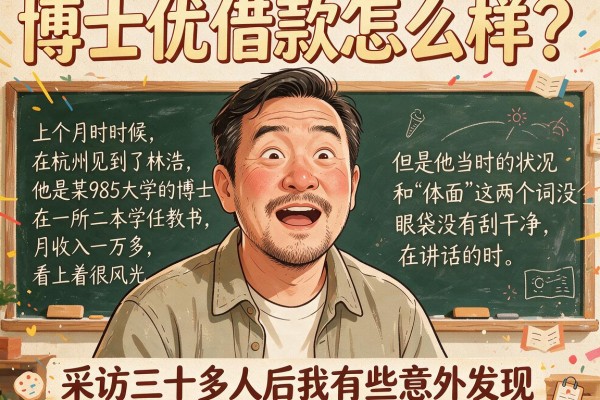 博士优借款怎么样？采访三十多人后我有些意外发现