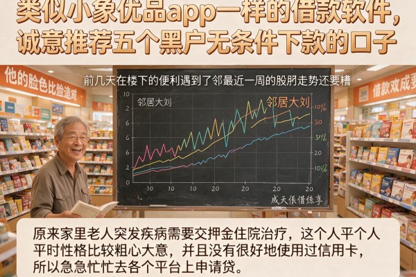 类似小象优品app一样的借款软件，诚意推荐五个黑户无条件下款的口子