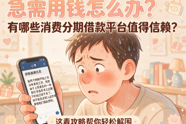 急需用钱怎么办？有哪些消费分期借款平台值得信赖？这篇攻略帮你轻松解围