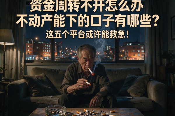 资金周转不开怎么办？不动产能下的口子有哪些？这五个平台或许能救急！