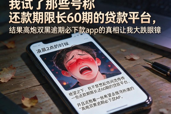 我试了那些号称还款期限长60期的贷款平台，结果高炮双黑逾期必下款app的真相让我大跌眼镜
