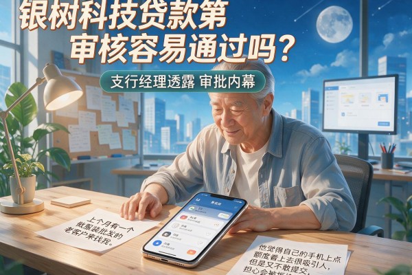 银树科技贷款审核容易通过吗？支行经理透露审批内幕