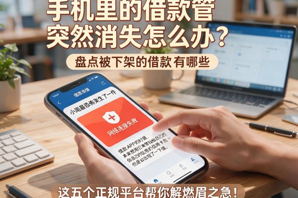 手机里的借款APP突然消失怎么办？盘点被下架的借款有哪些，这五个正规平台帮你解燃眉之急！