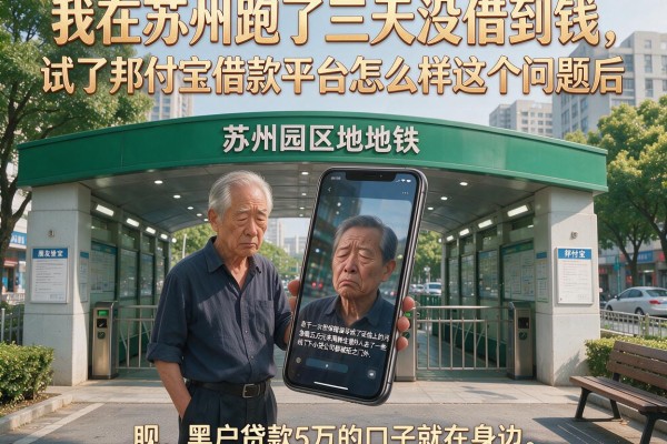 我在苏州跑了三天没借到钱，试了邦付宝借款平台怎么样这个问题后，发现黑户贷款5万的口子就在身边