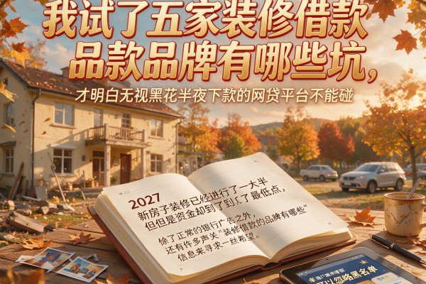 我试了五家装修借款品牌有哪些坑，才明白无视黑花半夜下款的网贷平台不能碰
