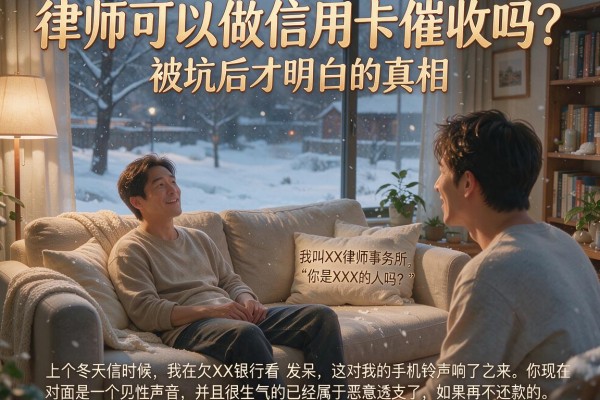 律师可以做信用卡催收吗？被坑后才明白的真相