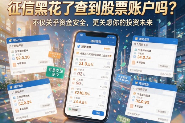 征信黑花了查到股票账户吗？不仅关乎资金安全，更关乎你的投资未来