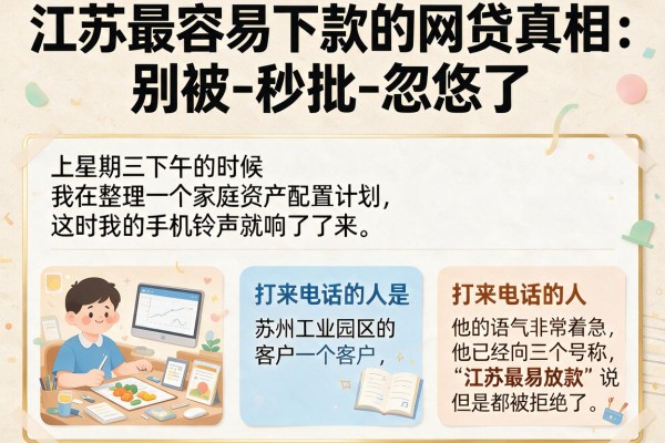 江苏最容易下款的网贷真相:别被-秒批-忽悠了