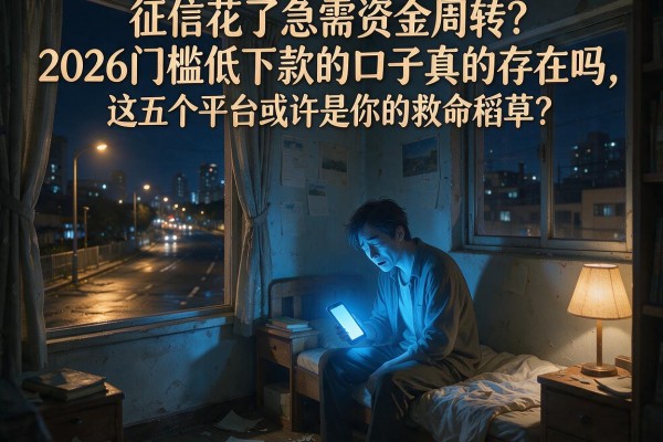 征信花了急需资金周转？2026门槛低下款的口子真的存在吗，这五个平台或许是你的救命稻草？