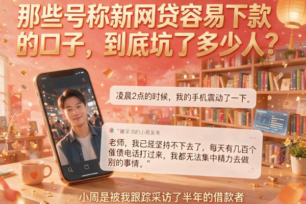 那些号称新网贷容易下款的口子，到底坑了多少人？