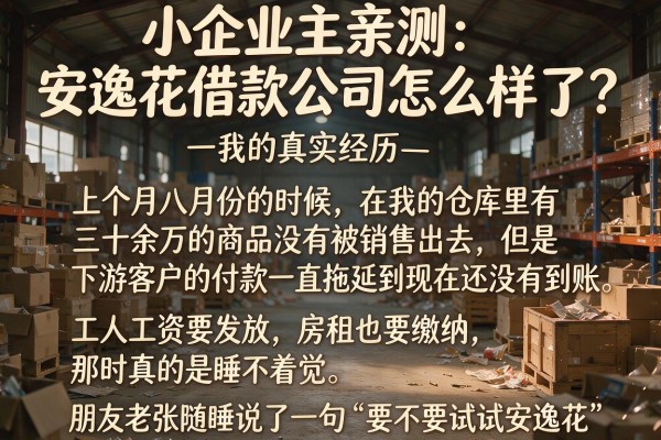 小企业主亲测：安逸花借款公司怎么样了？我的真实经历