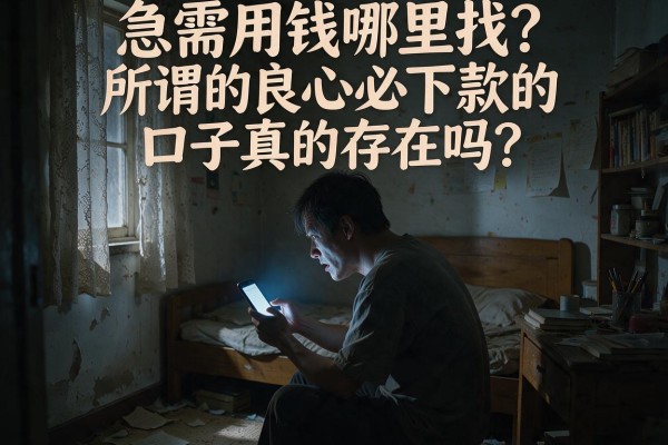 急需用钱哪里找？所谓的良心必下款的口子真的存在吗？这几个平台或许能给你答案